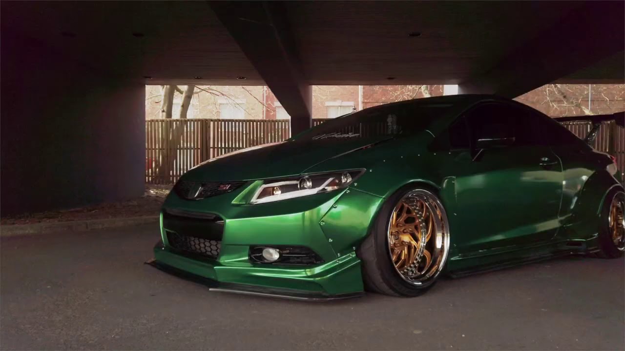 KevMannz Widebody Kit Civic Si Coupe 2012 - First in Canada.mp4 - YouTube