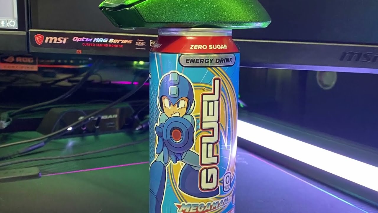 megaman blue bomber slushee review