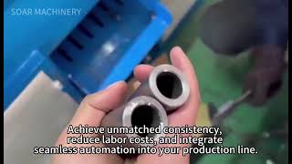 Servo-Controlled Double-End Chamfering Machine