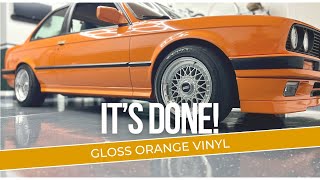 Celebrity I Wrapped My BMW E30 Orange and Here's What Happened Wealth