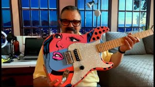 ‼️ The Aria Pro II—The 80's Dream Guitar! —UNBOXING Jared Minnick Guitars!