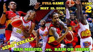 SEMI FINALS Game 2 SAN MIGUEL vs. Rain Or Shine Full Game May 19, 20204 #philippinecup #pbagametoday