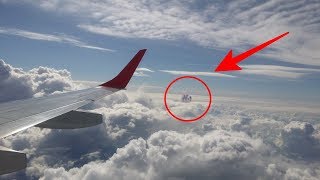 Penumpang Pesawat Geger Lihat Ada Sosok Manusia di Atas Awan