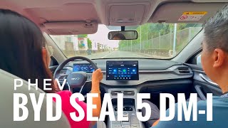 TEST DRIVE NATIN SI BYD SEAL 5 DM-i
