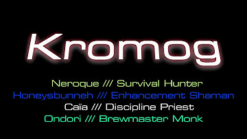 [Multi PoV] Hostile vs. Kromog Mythic Firstkill | HD