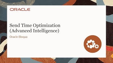 Oracle Eloqua - Send Time Optimization