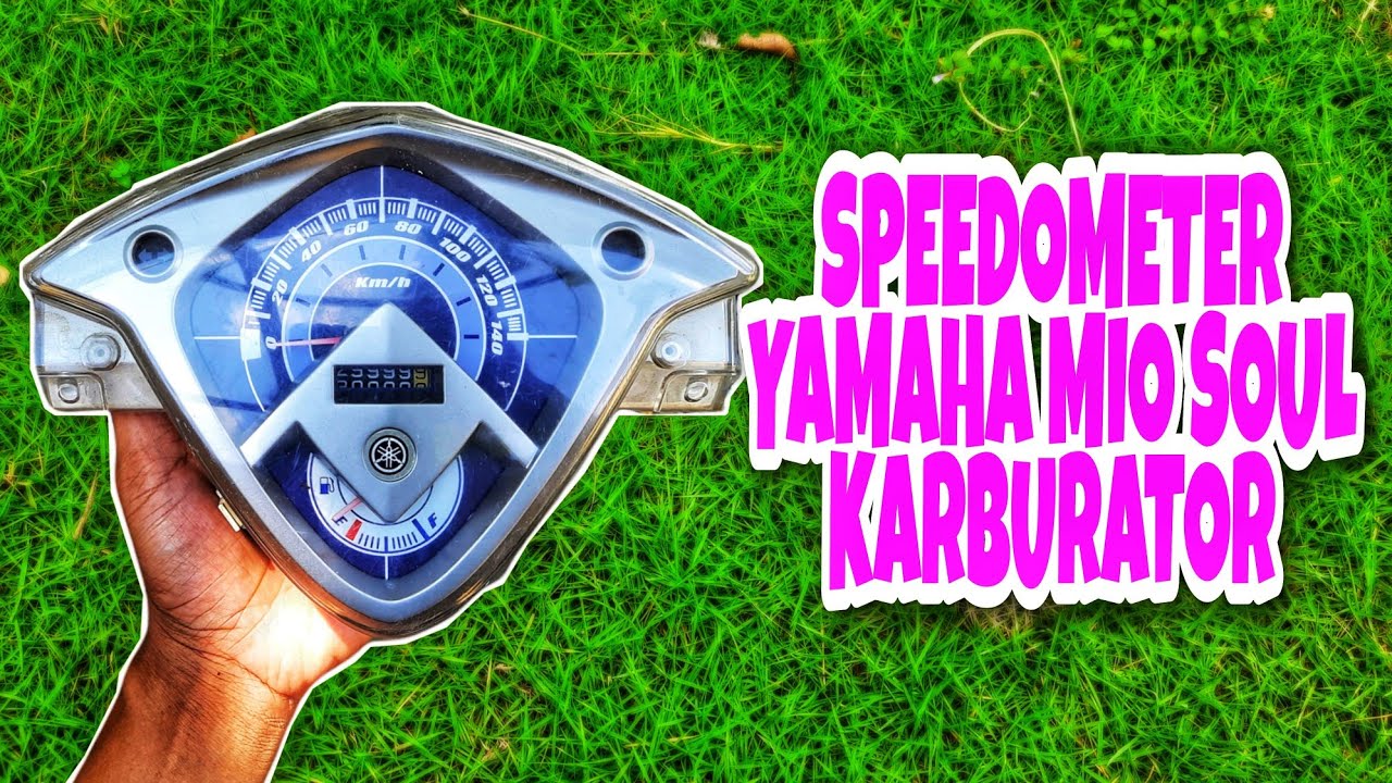 Check Speedometer Yamaha MIO SOUL KARBU Original yamahamio YouTube