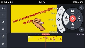 How to make handwriting effect on kinemaster | kinemaster animation tutorial for YouTuber