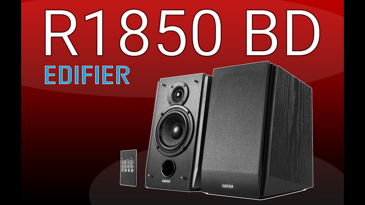 EDIFIER R1850DB 2.0 BLUETOOTH SPEAKERS (70W) - YouTube