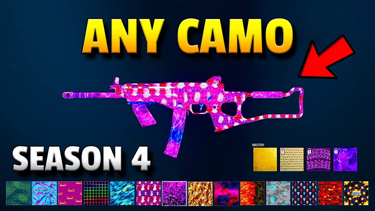 How to *SOLO* Camo Swap Glitch in BO6 Season 4! (Warzone)