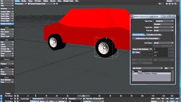 LightWave tutorial: Automatically rotating wheels with Dr Wheel Rotator