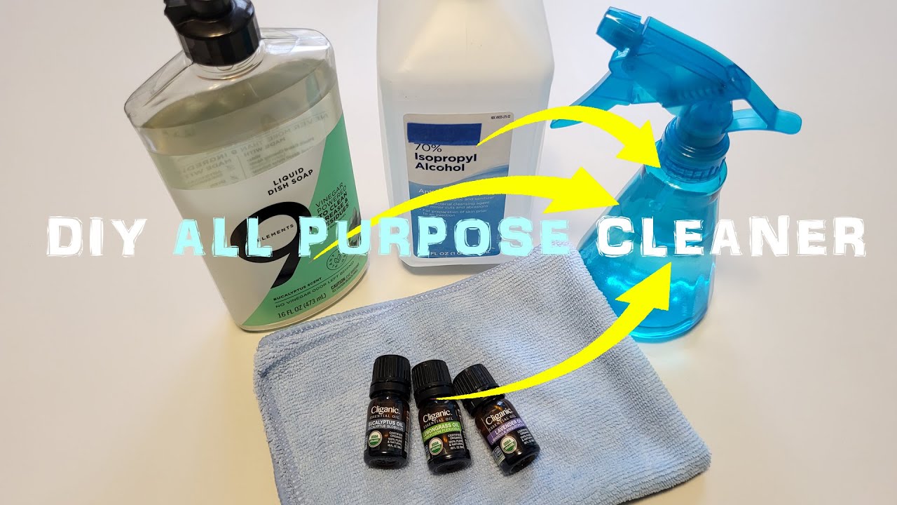 How To Make A Non-Toxic DIY All Purpose Cleaner At Home
