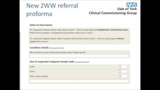 Lymph nodes 2WW Referral