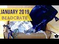 January 2019 BeadCrate "Collector" Box Unboxing | Beaded Jewelry Making Subscription