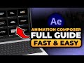 Animation Composer After Effects (FAST & EASY) | 100% WORKS | After Effects Animation Composer