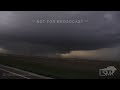 05-01-2024 Shields - Utica, KS - Landspout Tornado - Tornado Warned Supercell - Dusty Inflow