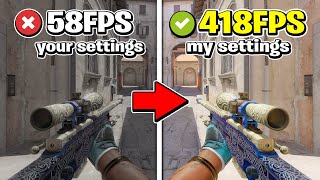 CS2 FPS BOOST + FIX FPS DROPS & LAG (Updated April 2025)