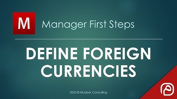 Manager.io guides: 5 Define foreign currencies