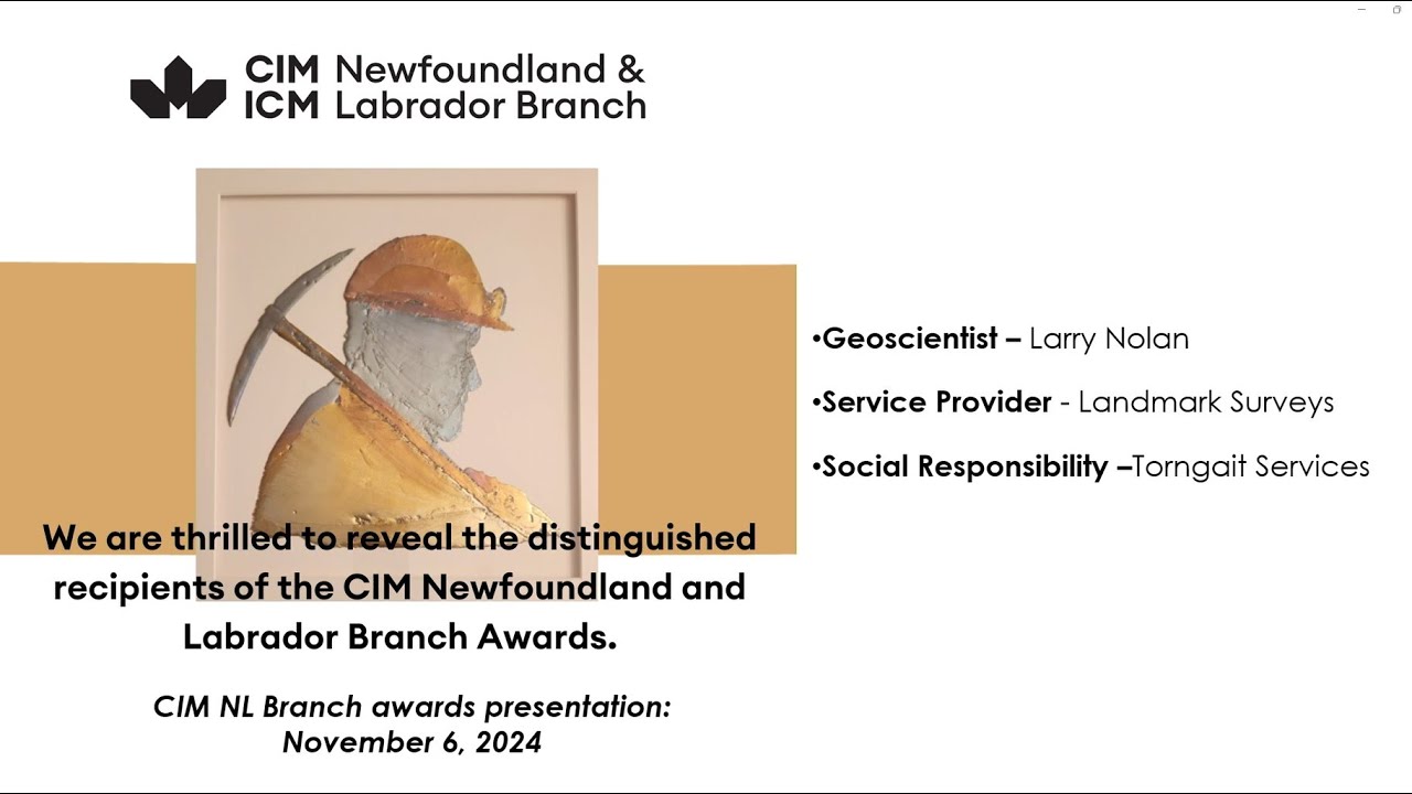 MRR CIM Awards Presentations