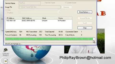 Servers: Symantec Ghost