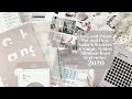 Minimal Planning Haul | Cloth and Paper, Poi & Hun, Sadie's Stickers & Simply Gilded |September 2020