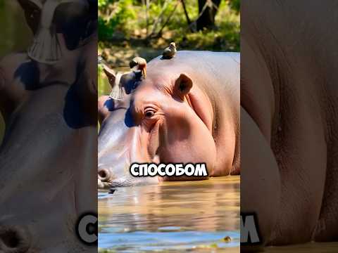 🔥 Почему эти птицы садятся на бегемотов и носорогов? Удивительный природный союз! 🦏🐦