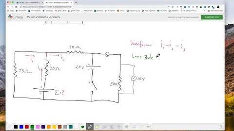 Kirchhoff Rules AP Physics C Problem Solution