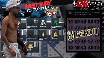How to Complete The Blackout Fast in NBA 2K26