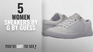 Featured G By Guess Women Sneakers [2018]: G by GUESS Women's Oryder Logo-Embossed Sneakers