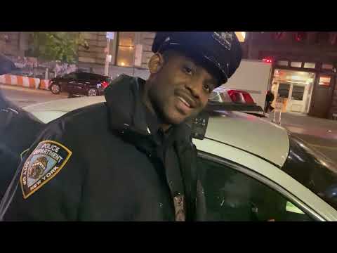 Another officer that believes he can just touch people | NYPD BEHAVIOR CHEC |