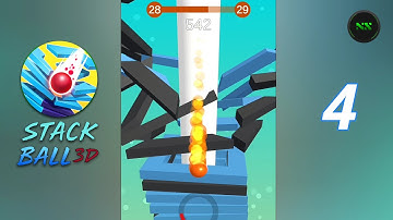Stack Ball Gameplay Walkthrough Part-4 Level 25-30