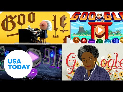 Google doodle: The design that started it all | USA TODAY