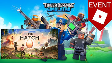 HOW TO GET THE EGG IN Tower Defense Simulator (Roblox the hatch) roblox egg hunt 2025