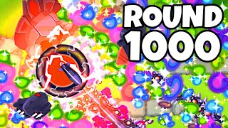 Is ROUND 1000 Possible With The SUPER True Sun God? (Bloons TD 6)