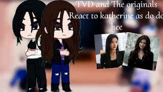 TVD and The Originals React to Katherine as do do hee (1/1) [português e inglês]