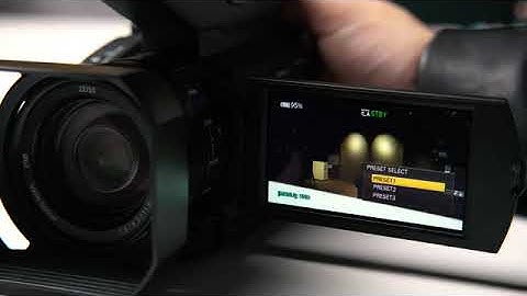 SONY PXW Z90, HXR NX80 Live Streaming Setting Tutorial