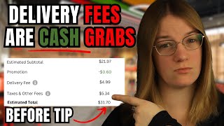 The Truth About Delivery Fees & Service Fees With Uber Eats, DoorDash...