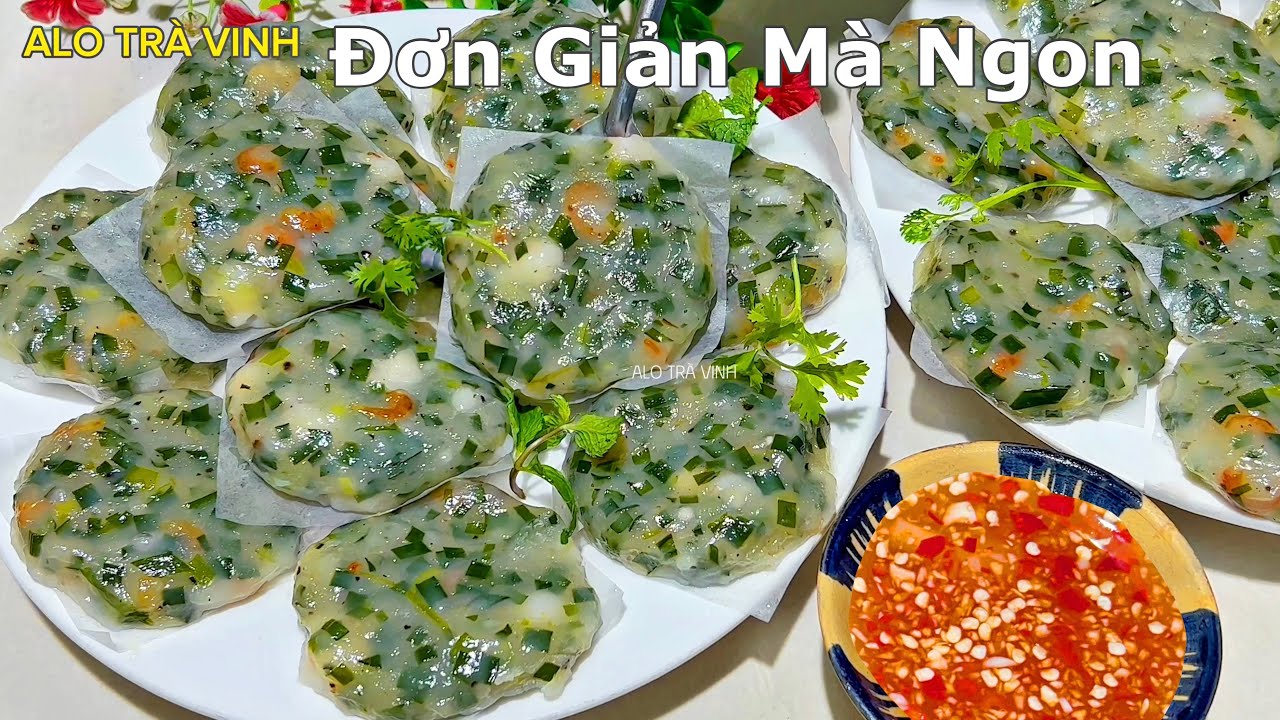 Không Ngờ Làm BÁNH HẸ Kiểu Lười Này Quá Tuyệt, Cả Nhà Đều Khen- Shrimp chive cake
