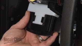 ge ice dispenser flapper not closing