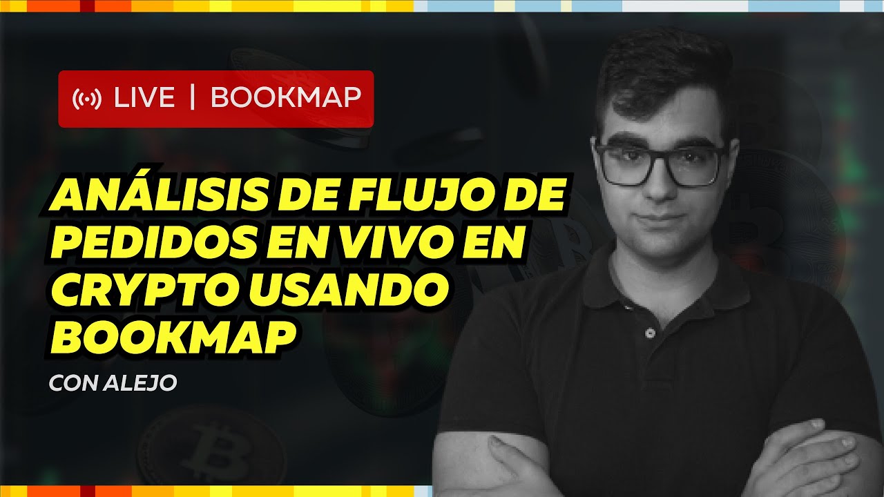 Análisis de flujo de pedidos en vivo en Crypto usando Bookmap