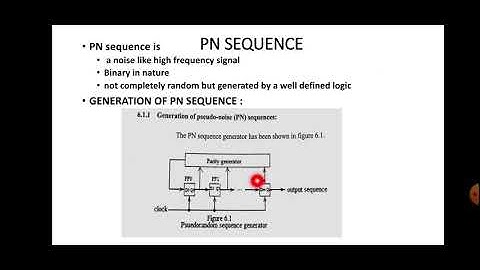 PN sequence and its generation