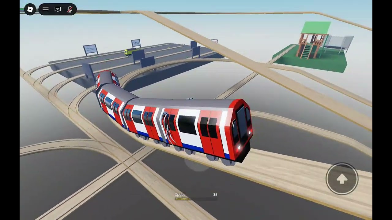 Me and issac play drive the train to the end funny video