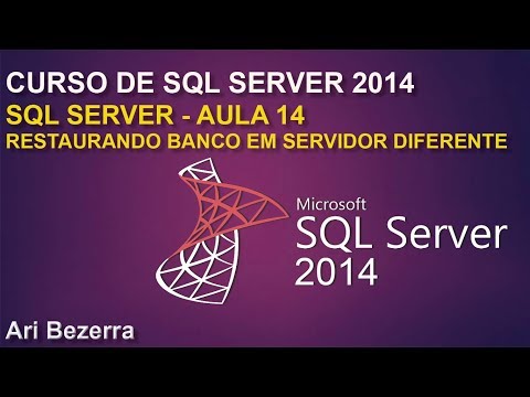 SQL SERVER - AULA 14 RESTAURANDO BANCO EM SERVIDOR DIFERENTE