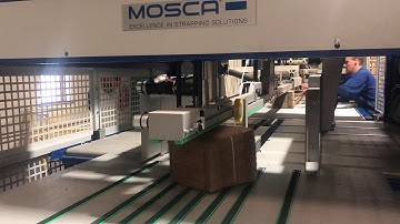 Investment in new machinery - MOSCA fully automated in-line strapping machine