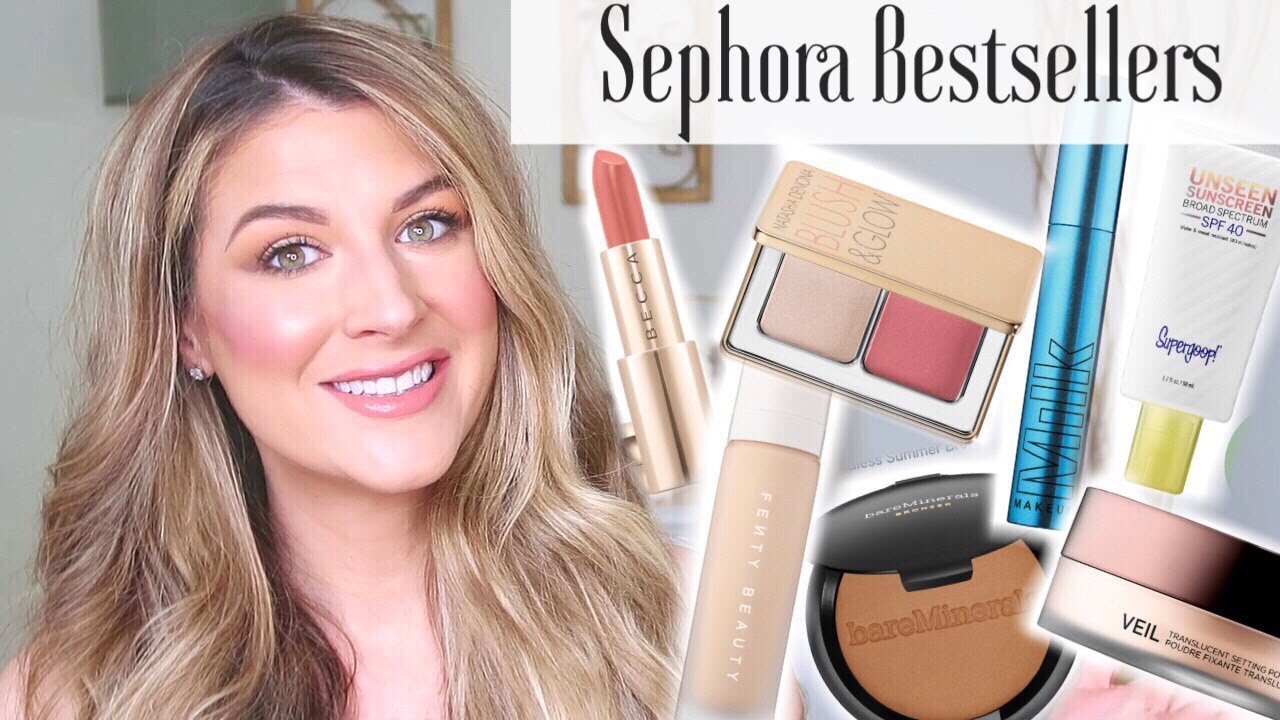 TESTING SEPHORA'S BESTSELLING PRODUCTS | WHAT'S WORTH IT? | FENTY, JOUER, HOURGLASS, MILK, BECCA