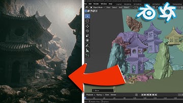 I Built This Scene in 35 Minutes Using Blender Octane