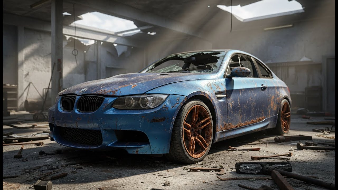 ASMR Car Restoration! Full Restoration 2008 BMW M3 Burnt to New