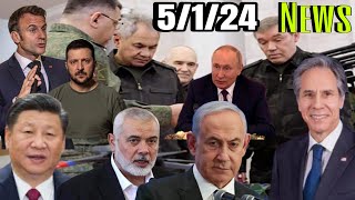 5/1/2024 Xov Xwm Xi JinPing Yuav Tuaj Saib Europe/ Russa Tua Yeej Ntau Qhov Chaw