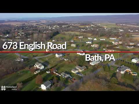 673 English Rd, Bath, PA home video tour