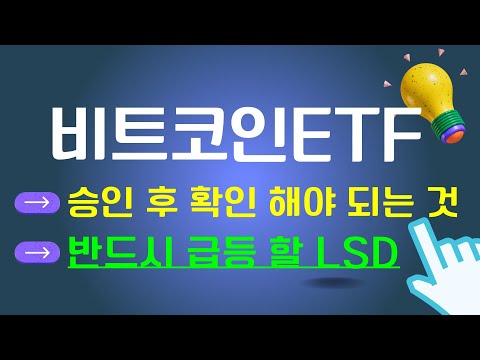   ETF승인 후 알트 코인은 바닥에서 반드시 매수 해야 될 코인 TOP 1